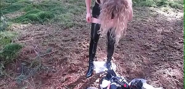  Girls4cock.com *** Girl in the forest